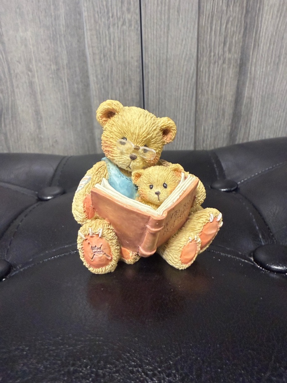 Cherished Teddies Bear Teddy & Roosevelt Book Of Teddies Collectible Figurine